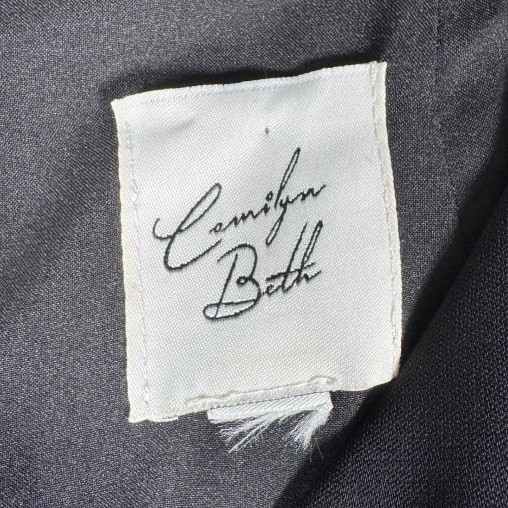 Camilyn Beth Black Colorblock‎ Pleated Sleeve Shift Dress Womens 14* | Mod - Picture 4 of 14